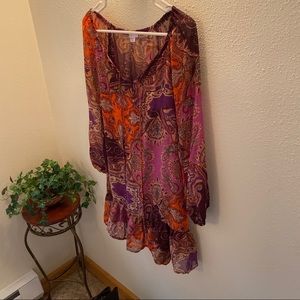 Boho Sheer Dress Thanksgiving